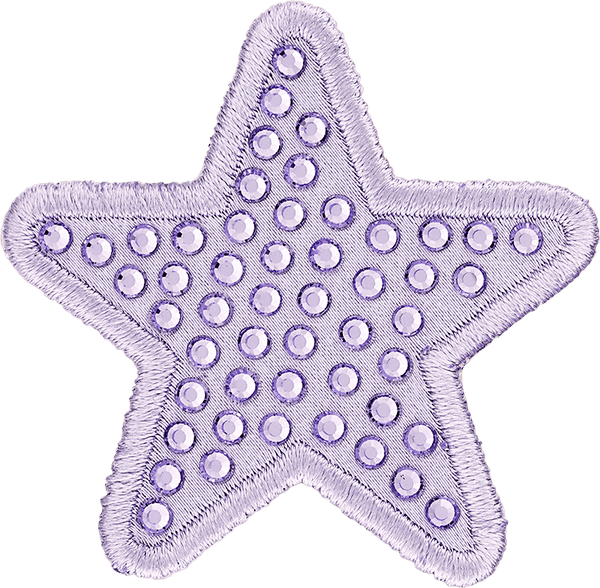 Purple Crystal Star Patch