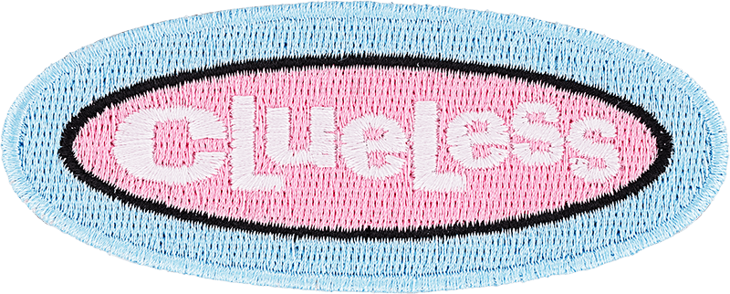 Clueless Logo Patch