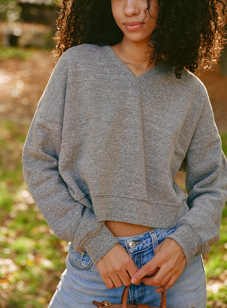 V-Neck Sweatshirt