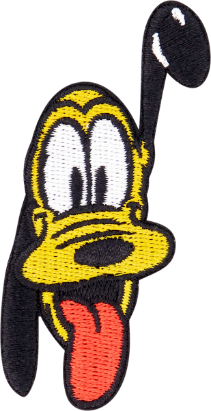 Disney Pluto Head Patch