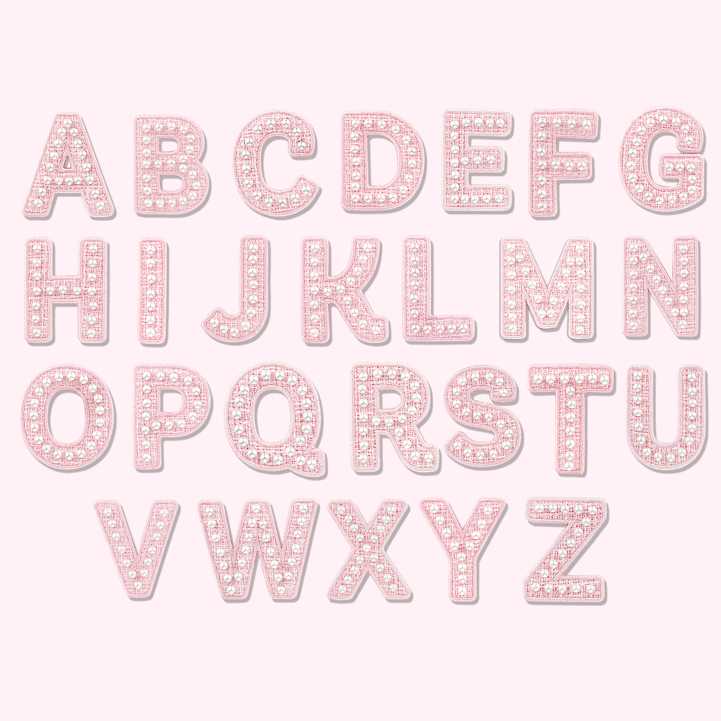 Pink Pearl Letters