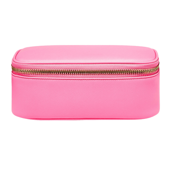 Vegan Leather Open Top Travel Mirror Pouch | Stoney Clover Lane