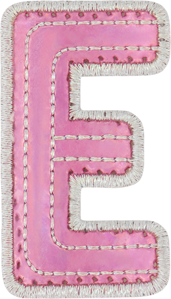 Malibu Barbie™ Iridescent Letter Patches