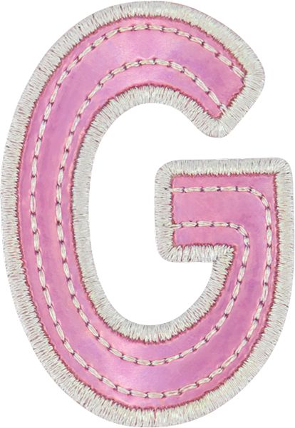 Malibu Barbie™ Iridescent Letter Patches