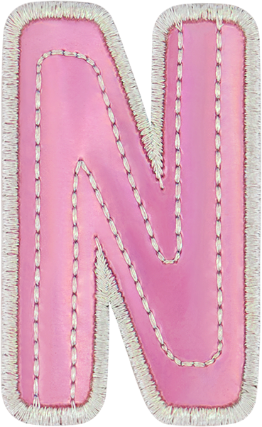 Malibu Barbie™ Iridescent Letter Patches