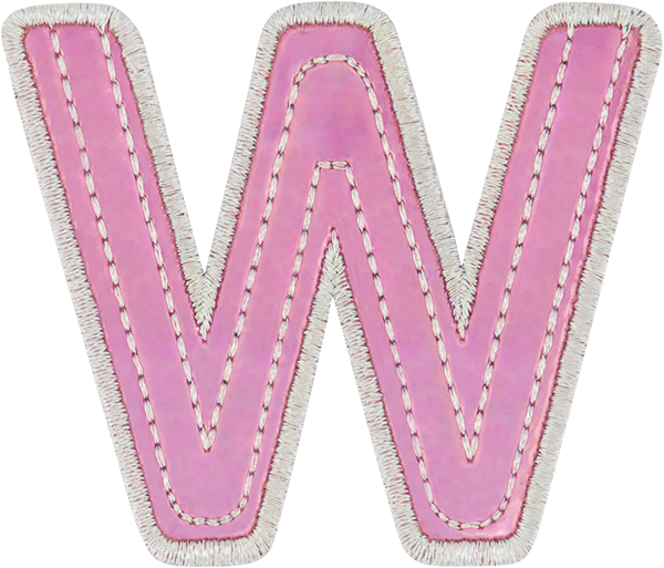 Malibu Barbie™ Iridescent Letter Patches