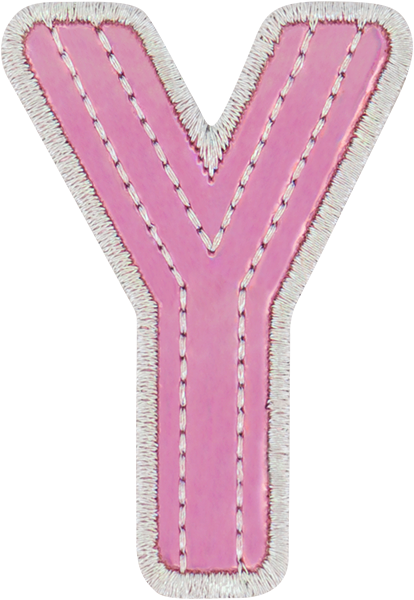 Malibu Barbie™ Iridescent Letter Patches