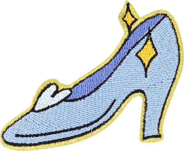 Disney Princess Glass Slipper Patch