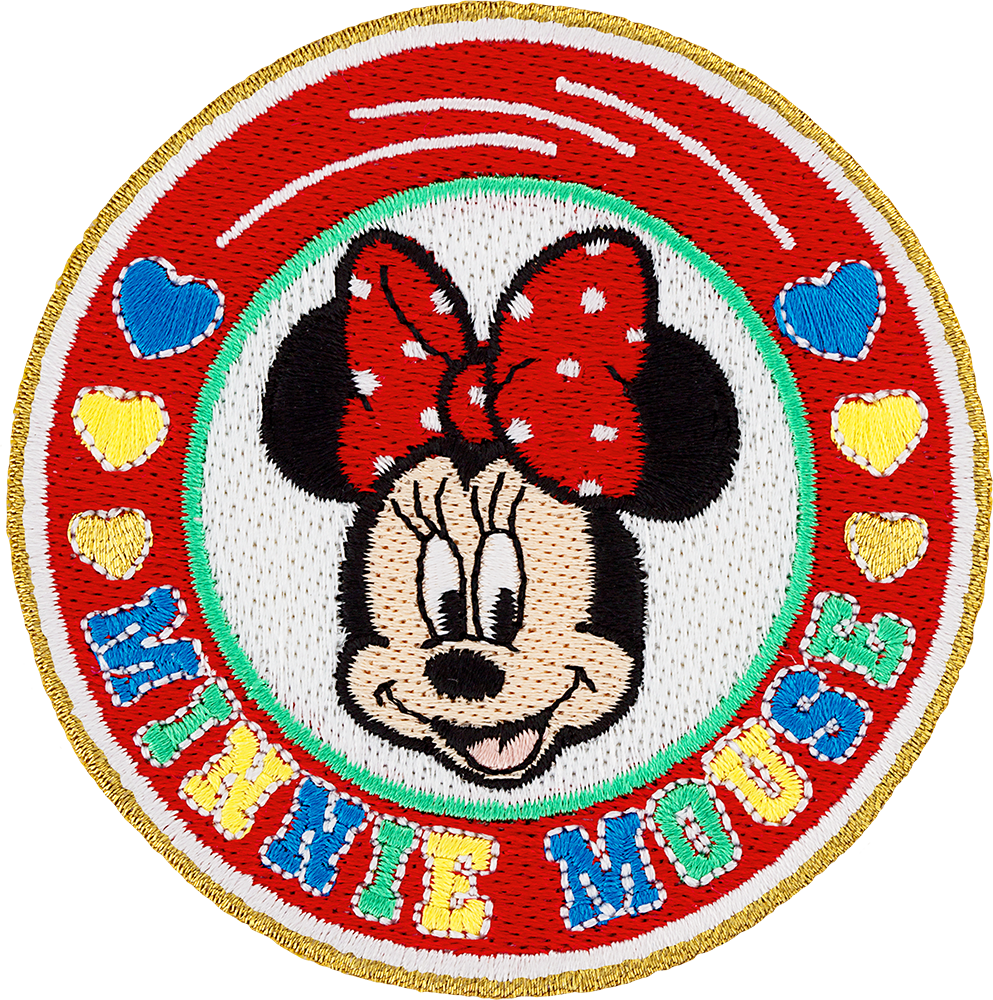 Disney Minnie Mouse Badge Patch