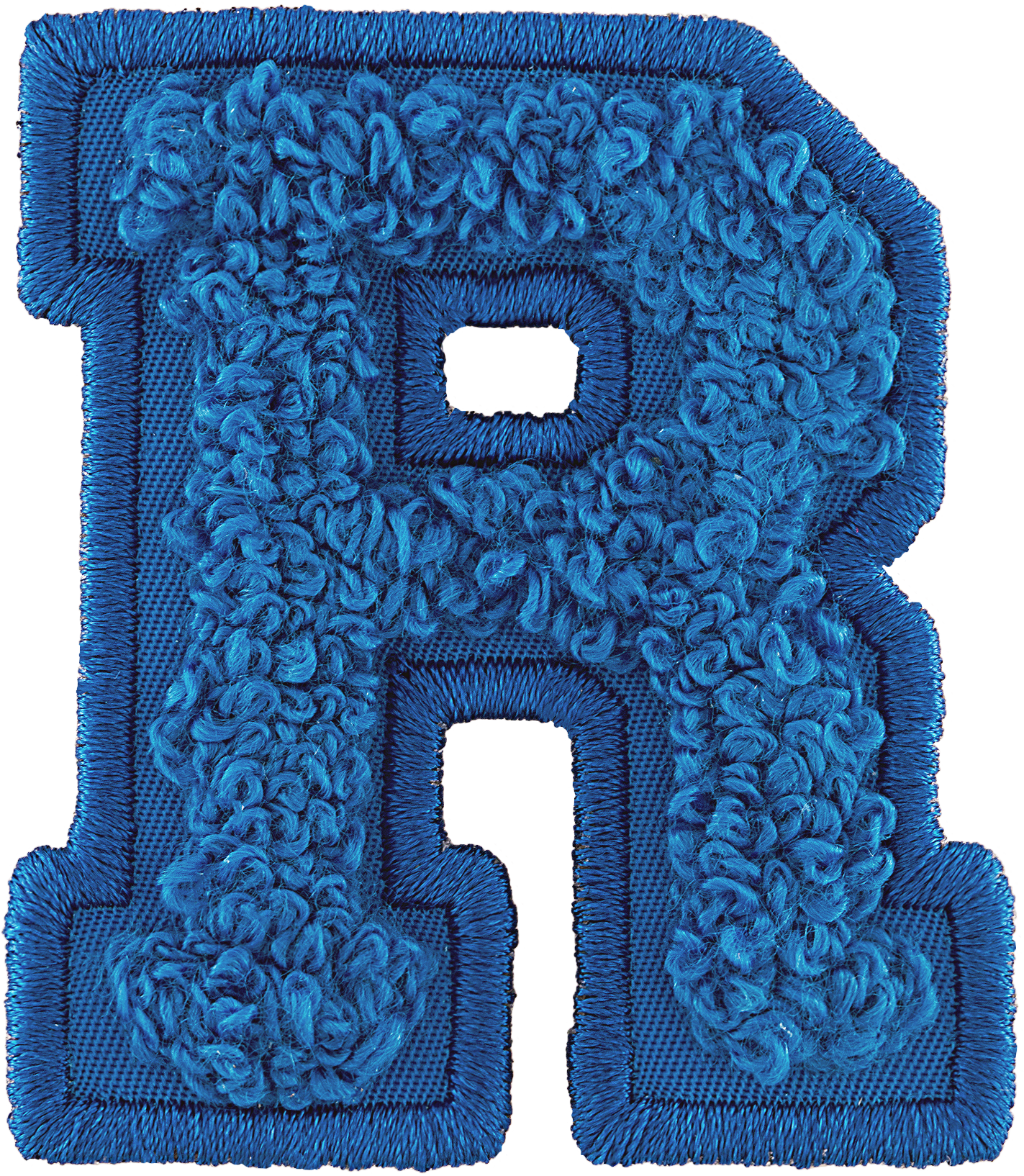 Berry Blue Letter Patch (Pre-Order)