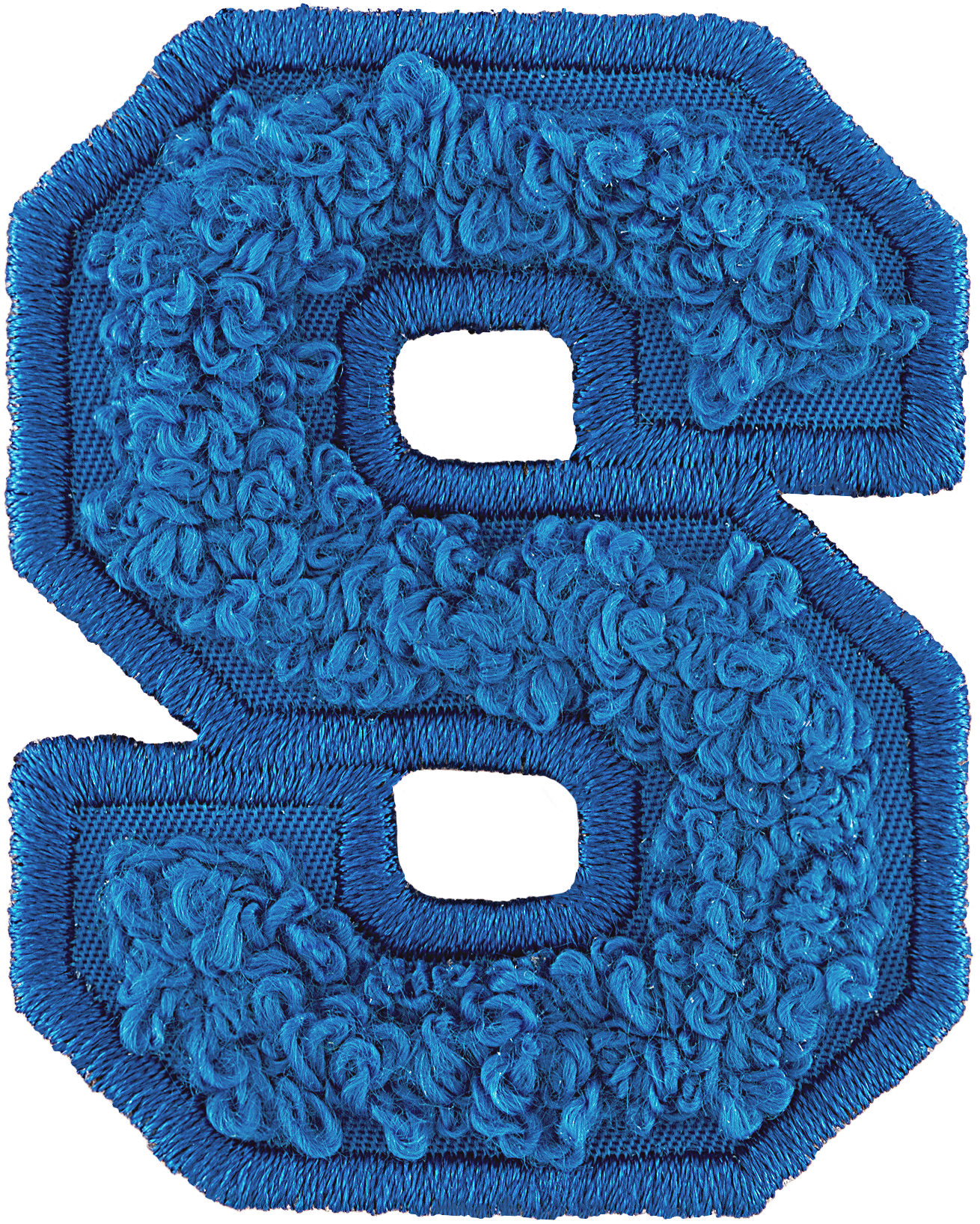 Berry Blue Letter Patch (Pre-Order)