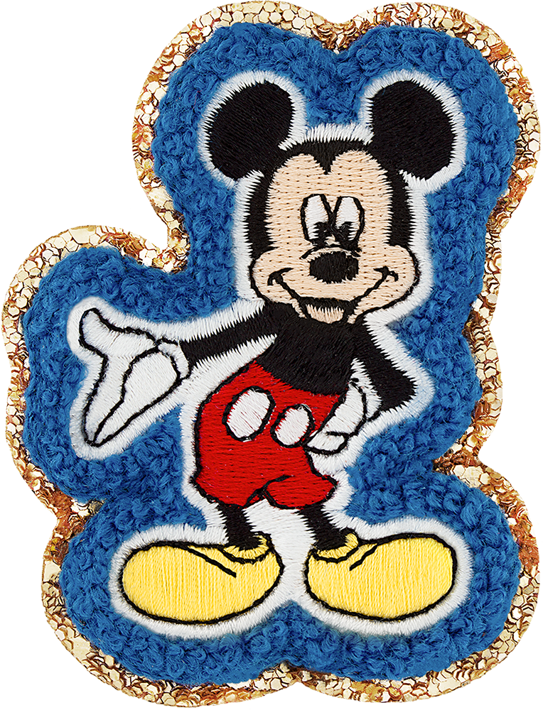 Glitter Mickey Patch