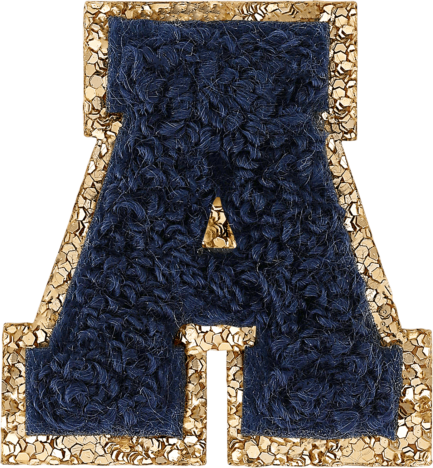  ALLBRAND365 Designer Unisex A Fluffy Letter Patch