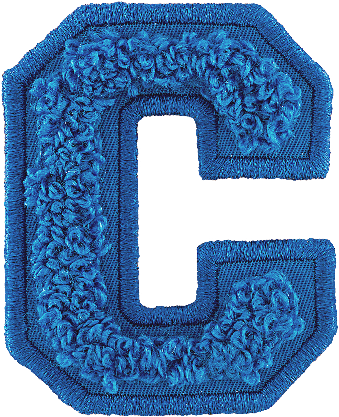 Berry Blue Letter Patch (Pre-Order)