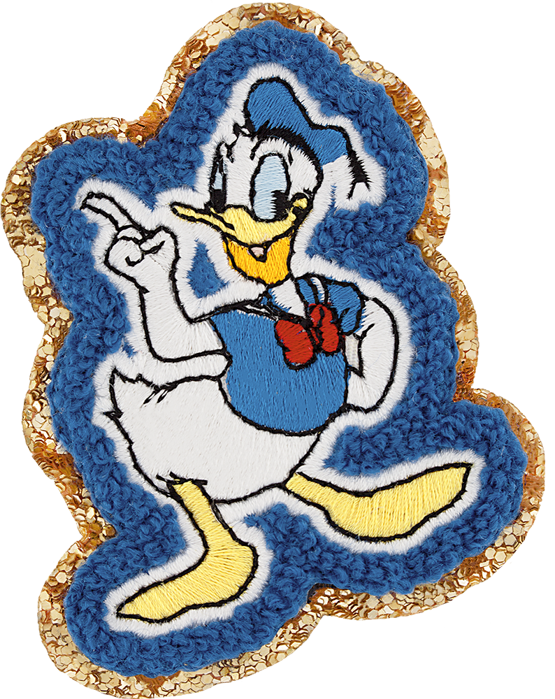 Glitter Donald Patch