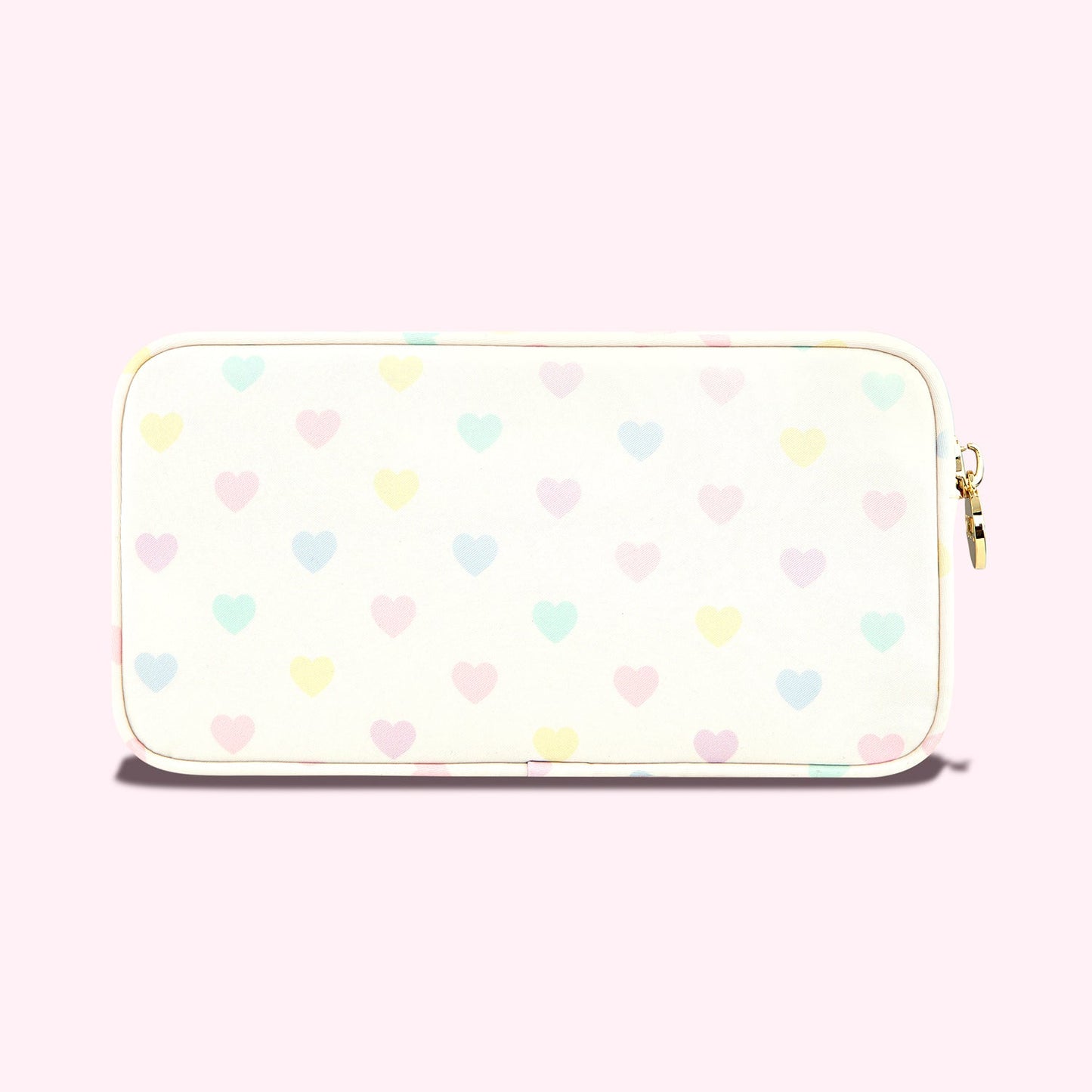 Mickey & Minnie Pastel Hearts Nylon Small Pouch